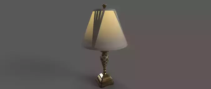 3D Victorian Lamp - Game and Archviz ready