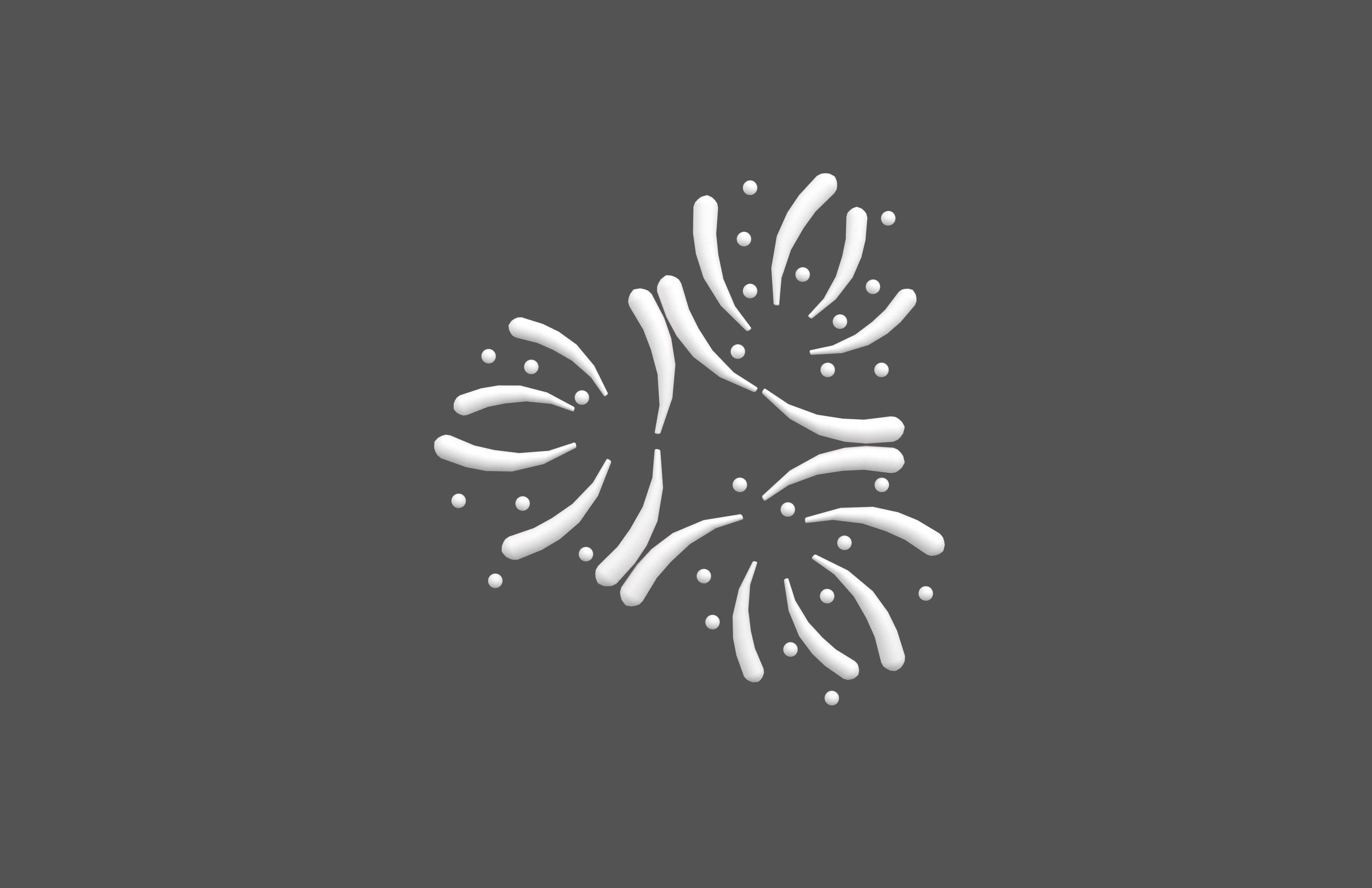 Fireworks v2 012 Low-poly 3D model_2