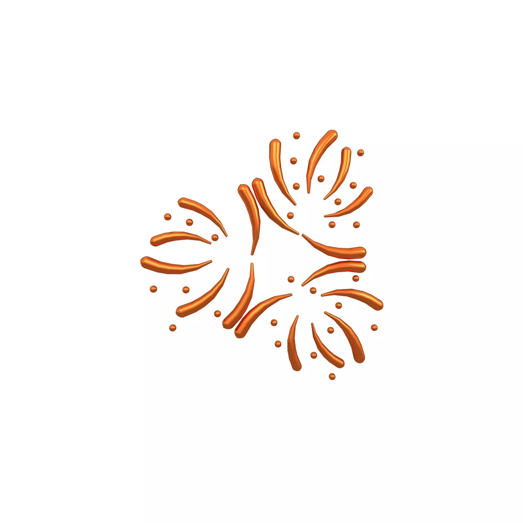 Fireworks v2 014 Low-poly 3D model_0