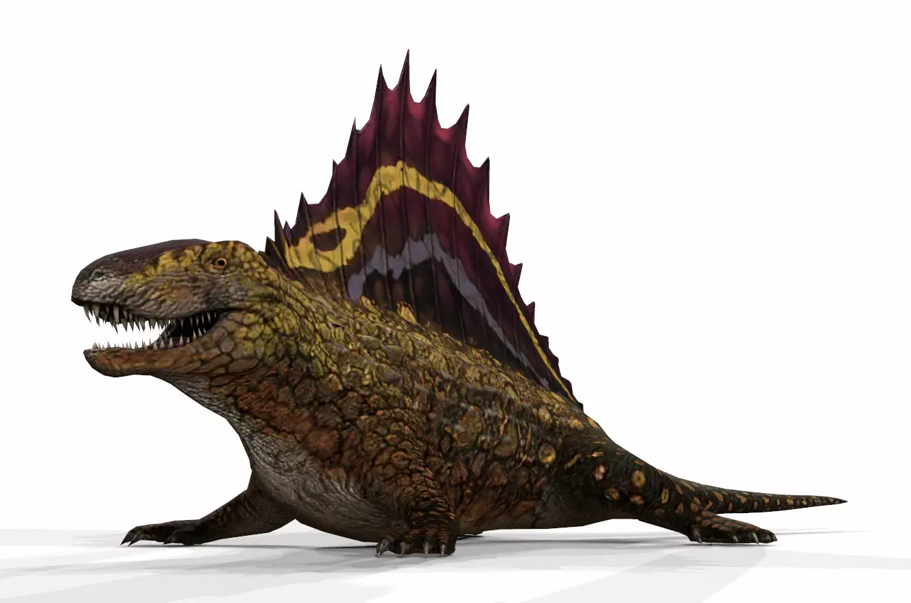 Dinosaur 39 Low-poly 3D model_0