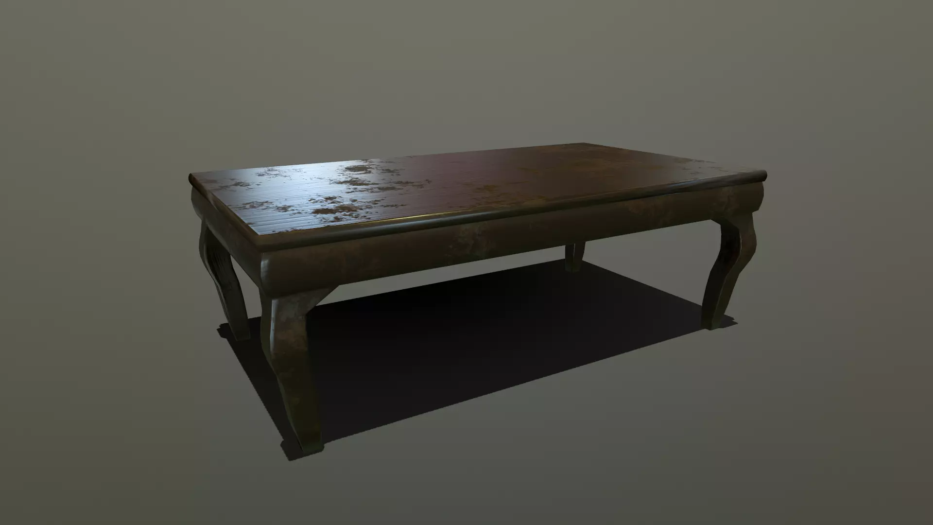 Table Free low-poly 3D model