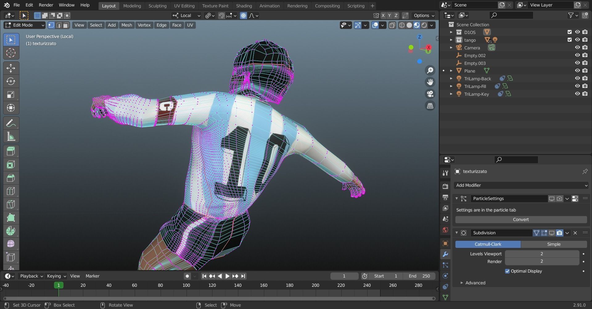 Maradona - D10S mundial 86 Low-poly 3D model_14