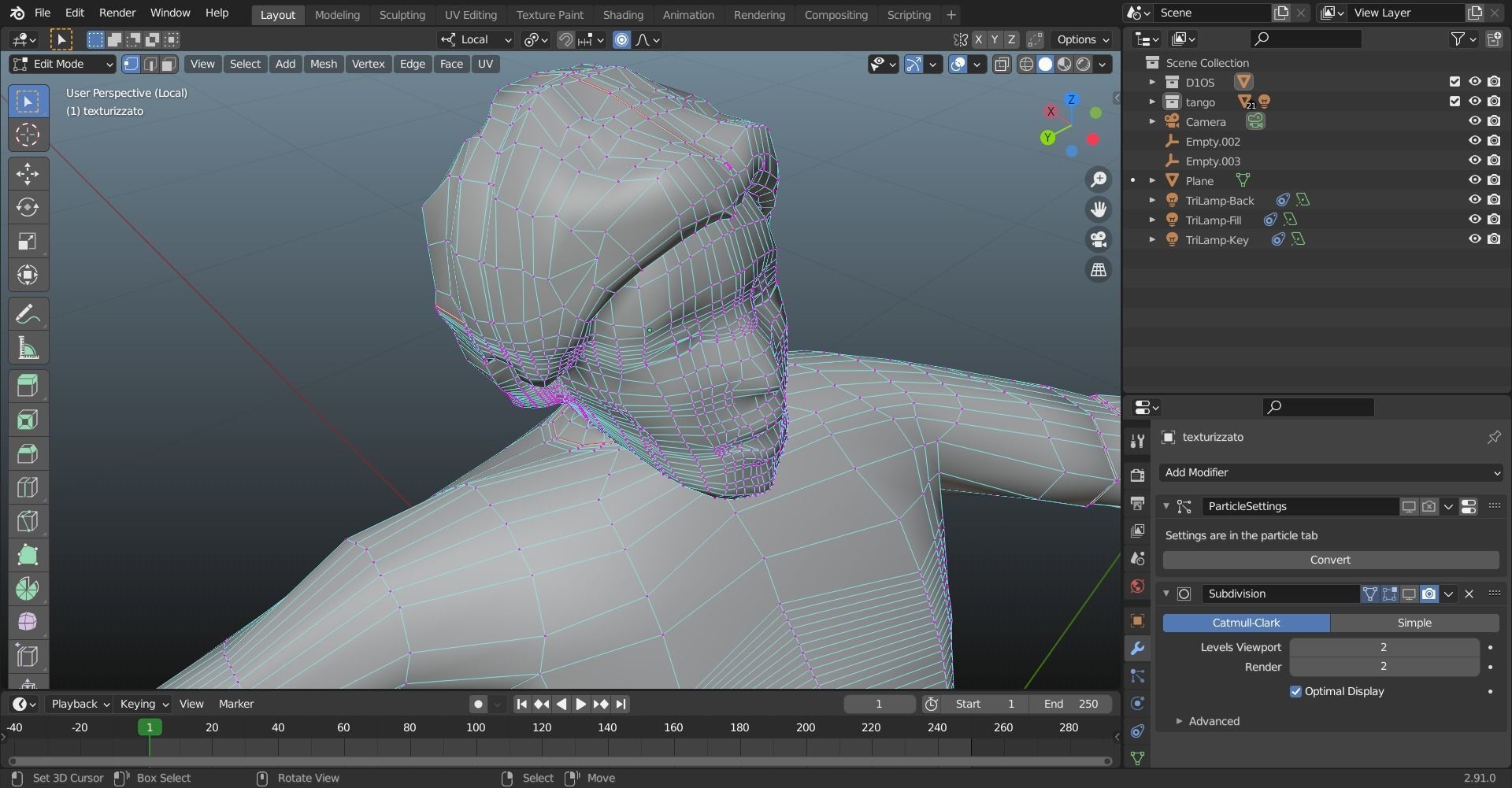 Maradona - D10S mundial 86 Low-poly 3D model_17