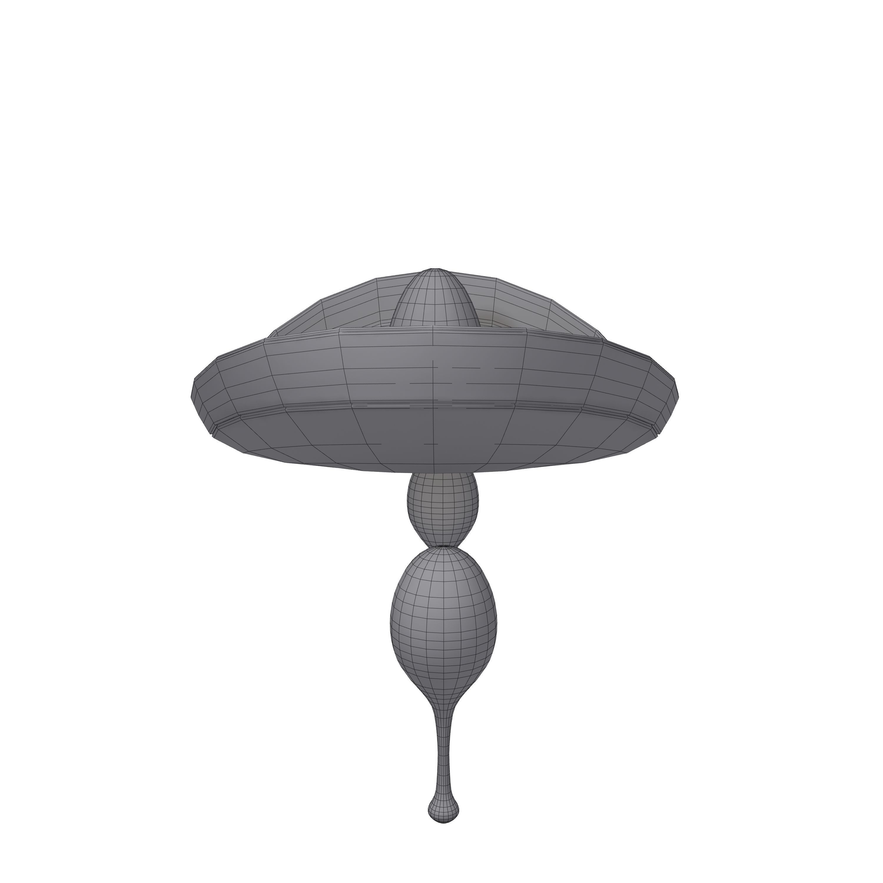 Sombrero And Maracas Cartoon 3D model_5