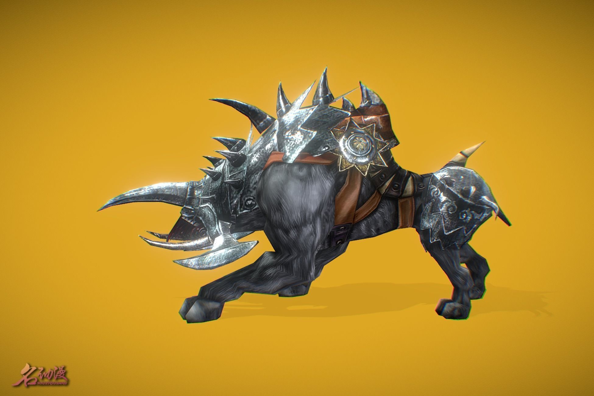 RPG Hyena 5 Low-poly 3D model_2