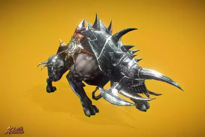 RPG Hyena 5 Low-poly 3D model