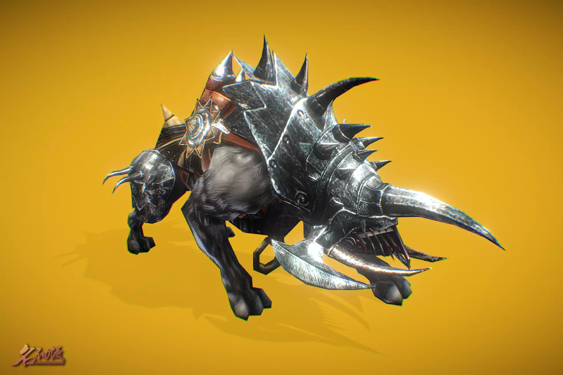 RPG Hyena 5 Low-poly 3D model_0