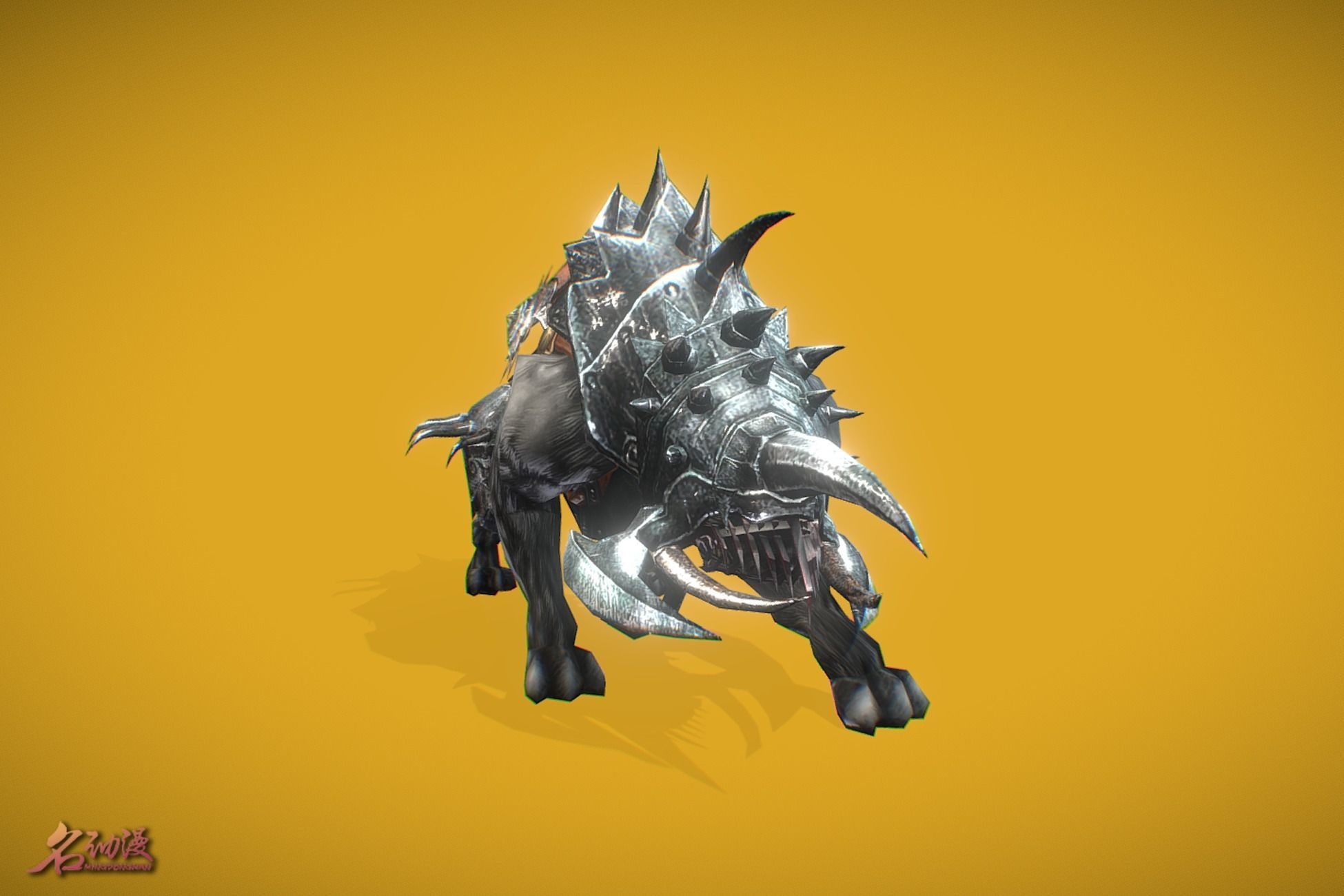 RPG Hyena 5 Low-poly 3D model_1