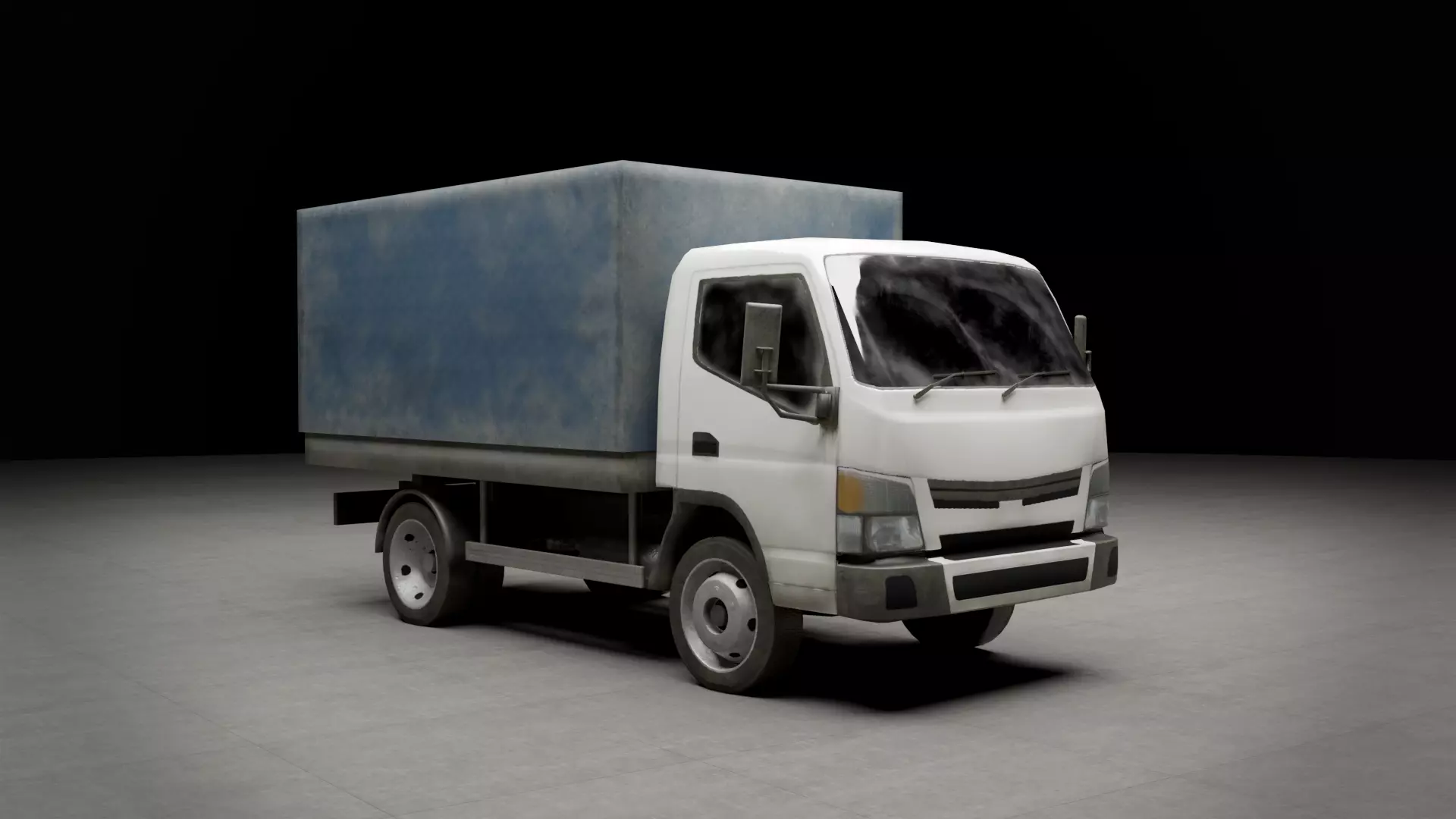 Mitsubishi Fuso Low-poly 3D model