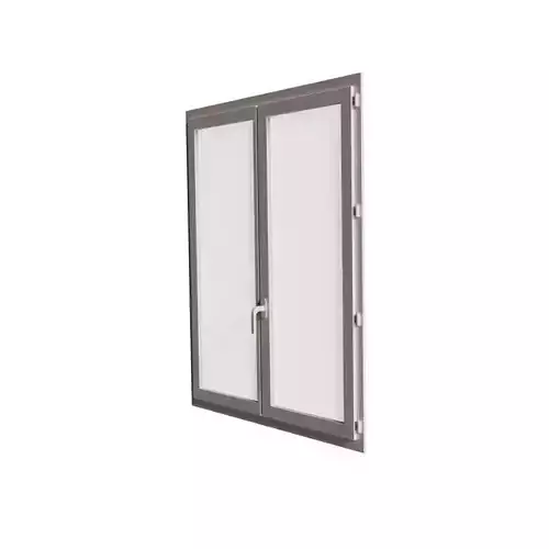 Double windows high detailed