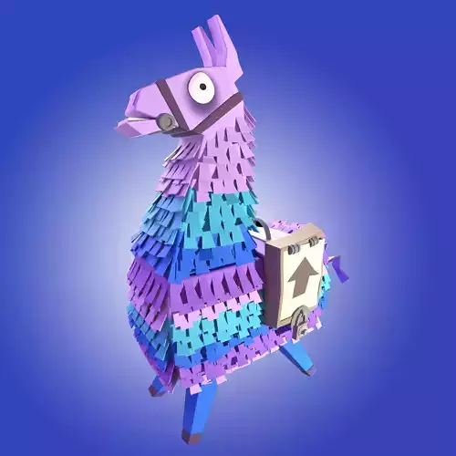 Llama Fortnite 3D print model