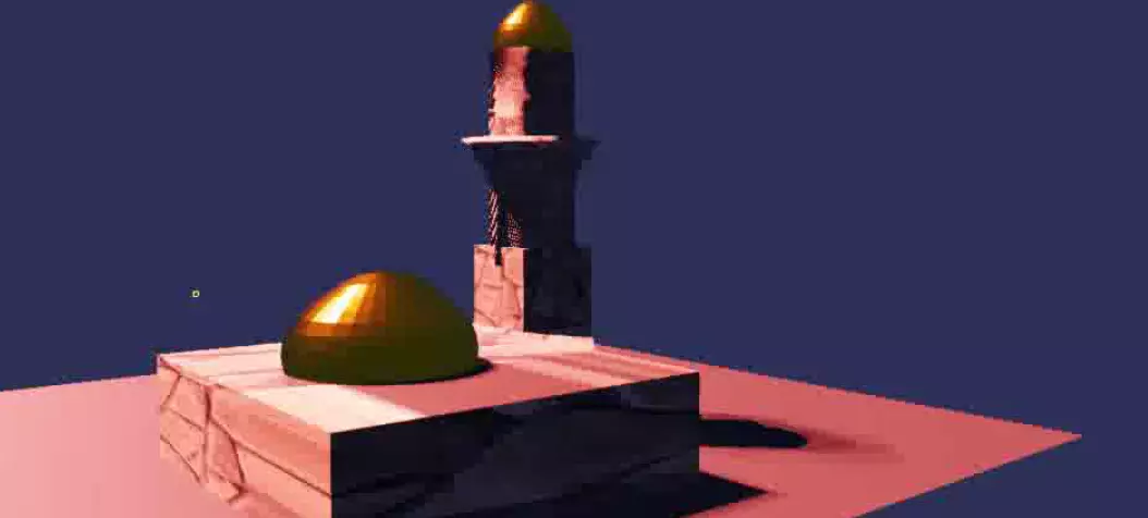 Arab Mosque Free 3D model