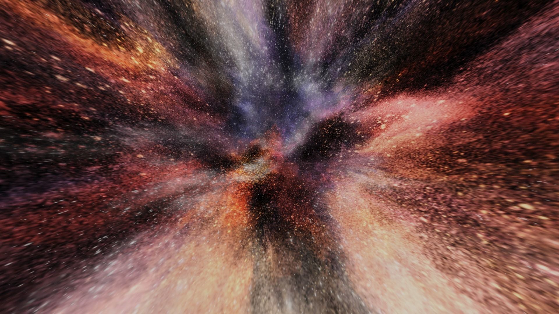 HDRI Panoramic Sky - 360 starfield - 06 magic colors Low-poly 3D model_12