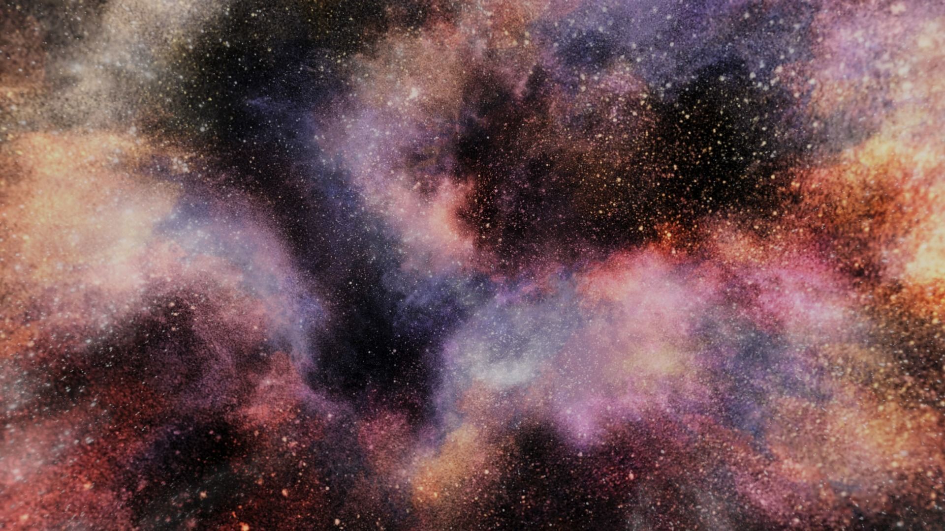 HDRI Panoramic Sky - 360 starfield - 06 magic colors Low-poly 3D model_5