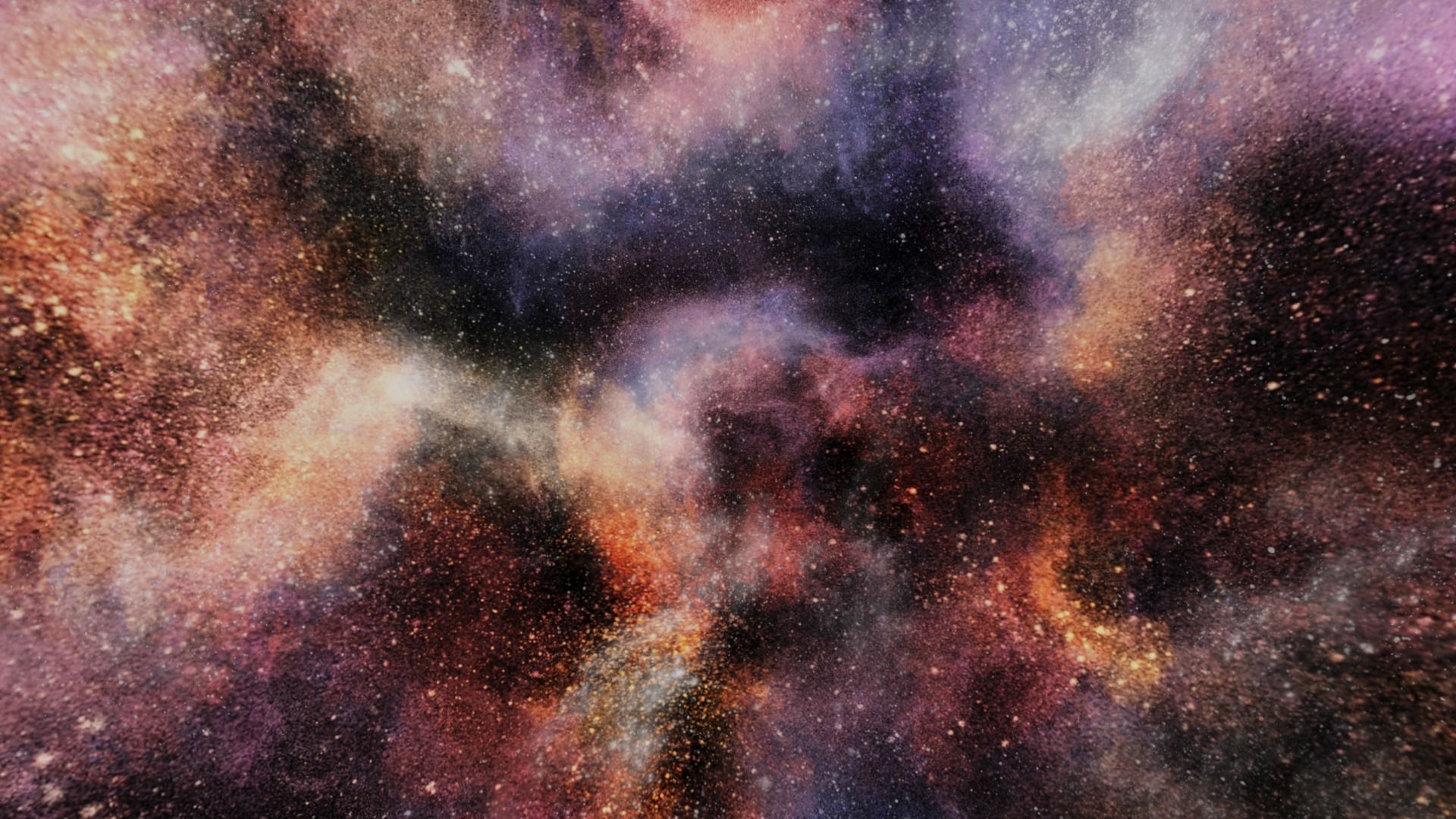 HDRI Panoramic Sky - 360 starfield - 06 magic colors Low-poly 3D model_10