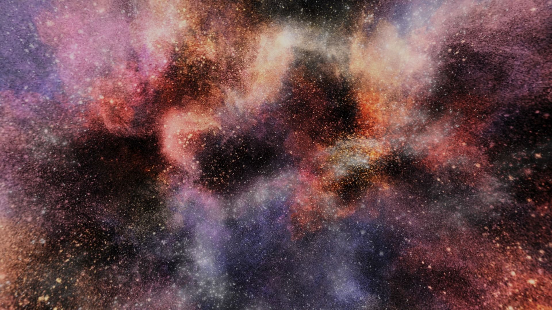 HDRI Panoramic Sky - 360 starfield - 06 magic colors Low-poly 3D model_18