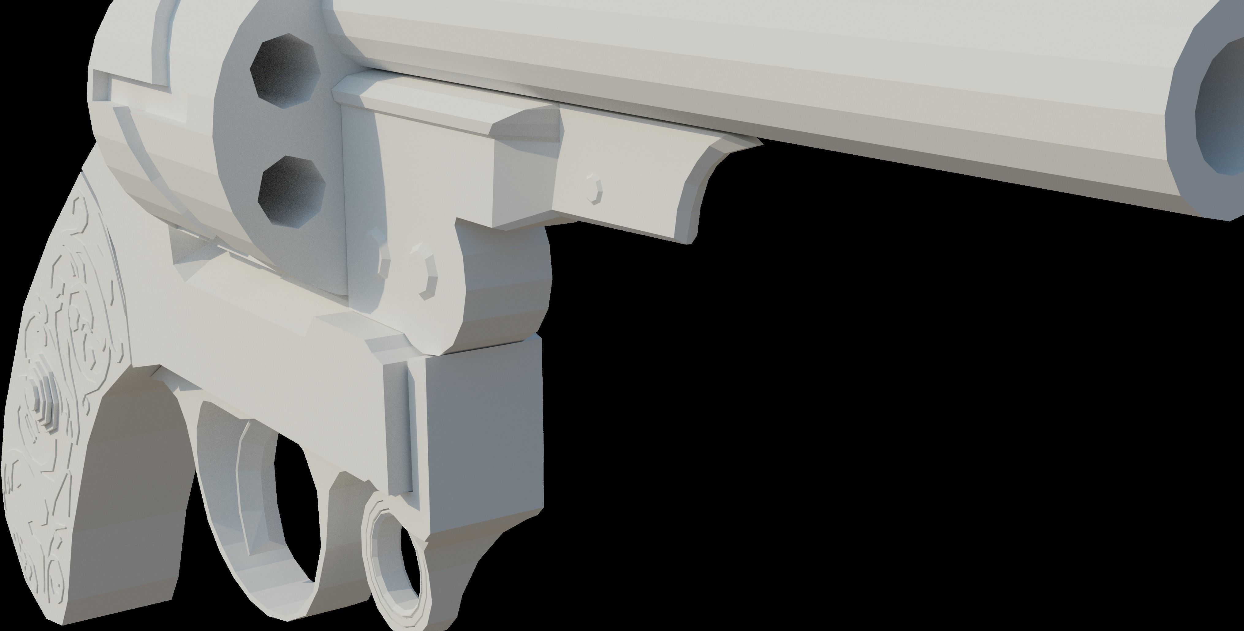 Mouser C78 Low-poly 3D model_27