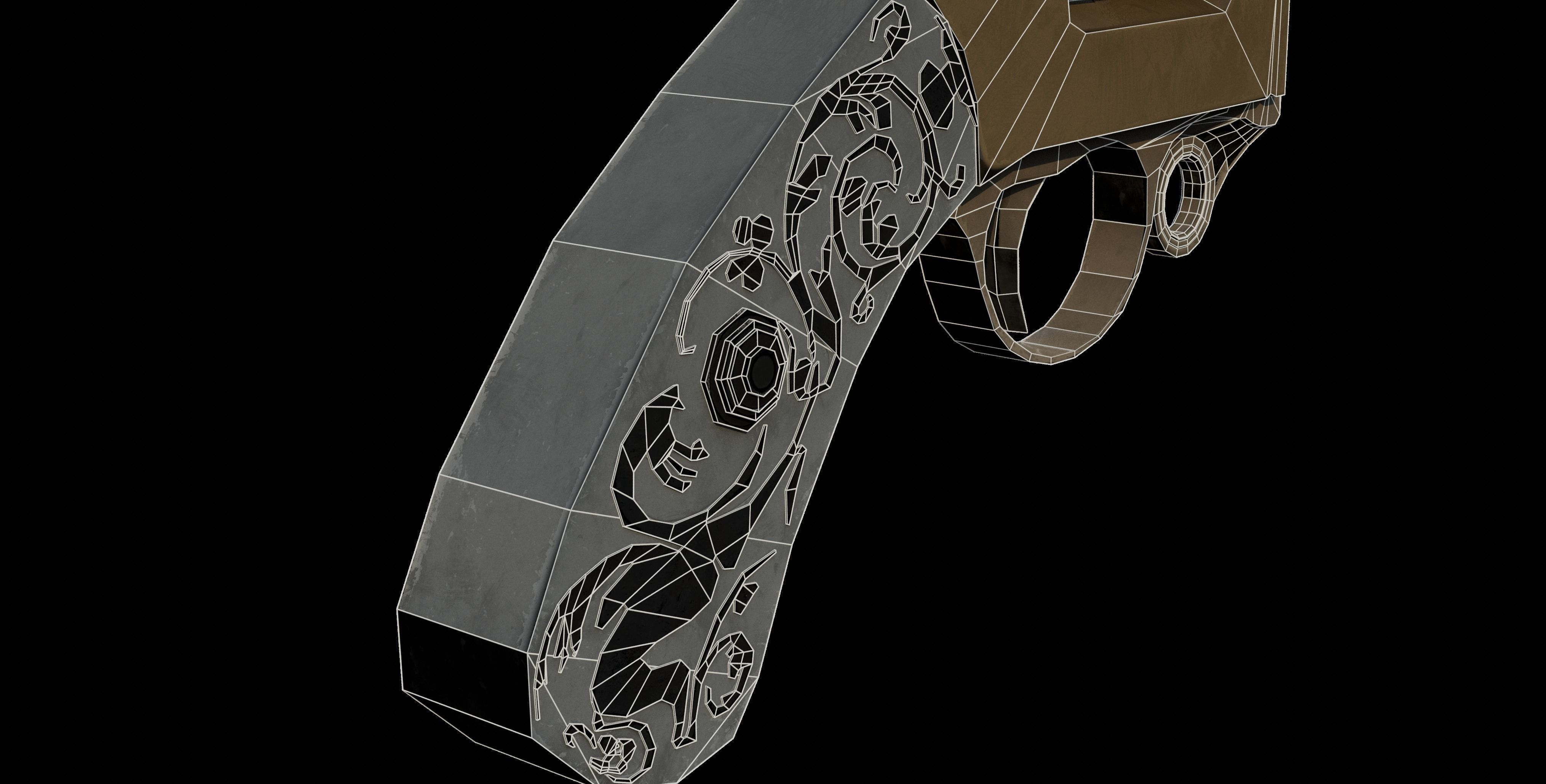 Mouser C78 Low-poly 3D model_19