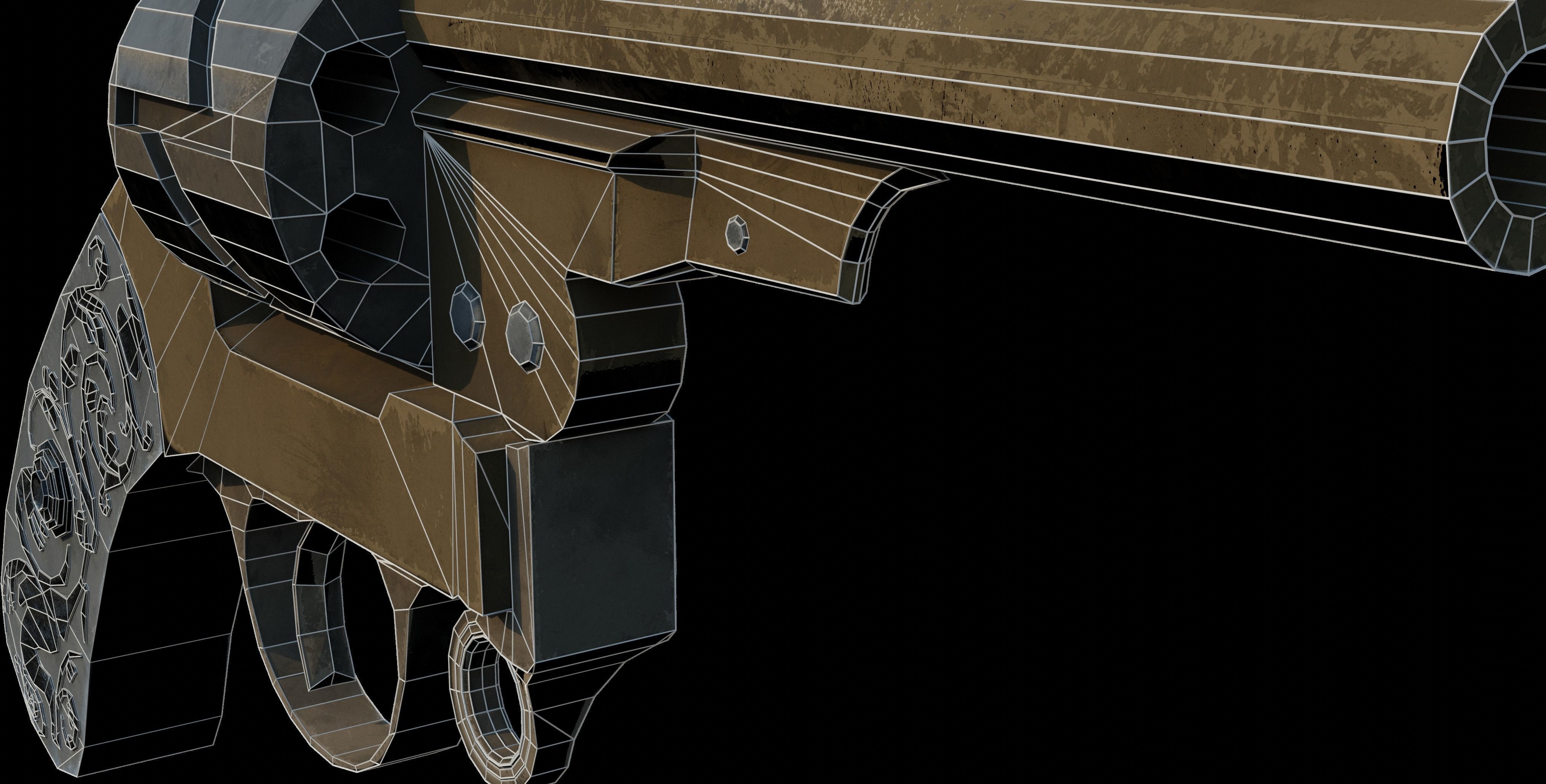 Mouser C78 Low-poly 3D model_21