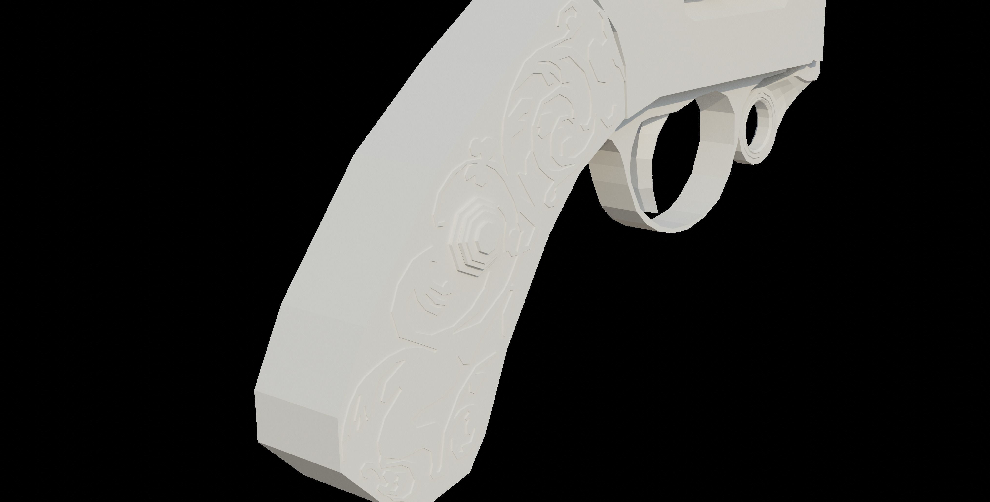 Mouser C78 Low-poly 3D model_30