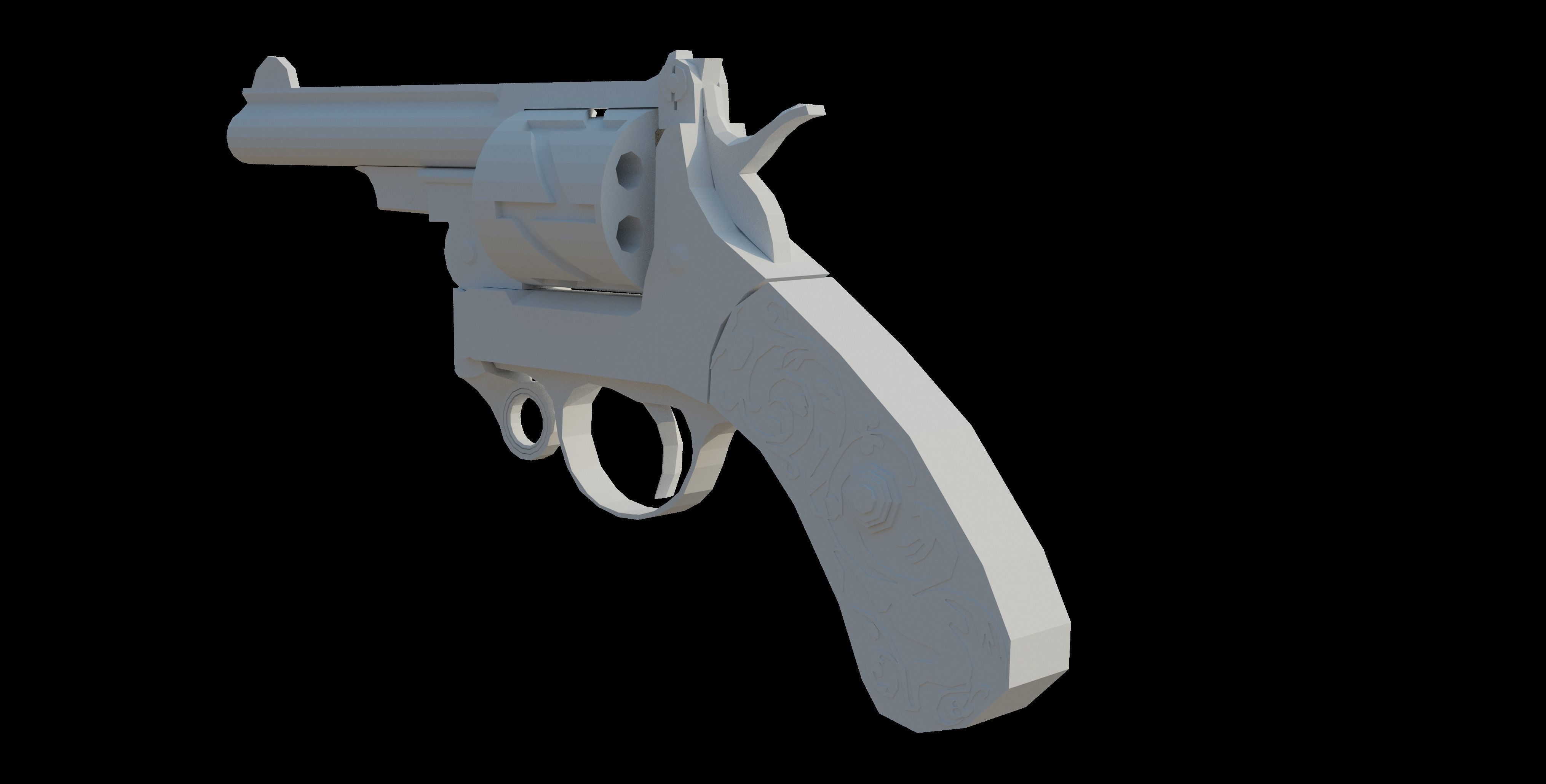 Mouser C78 Low-poly 3D model_25