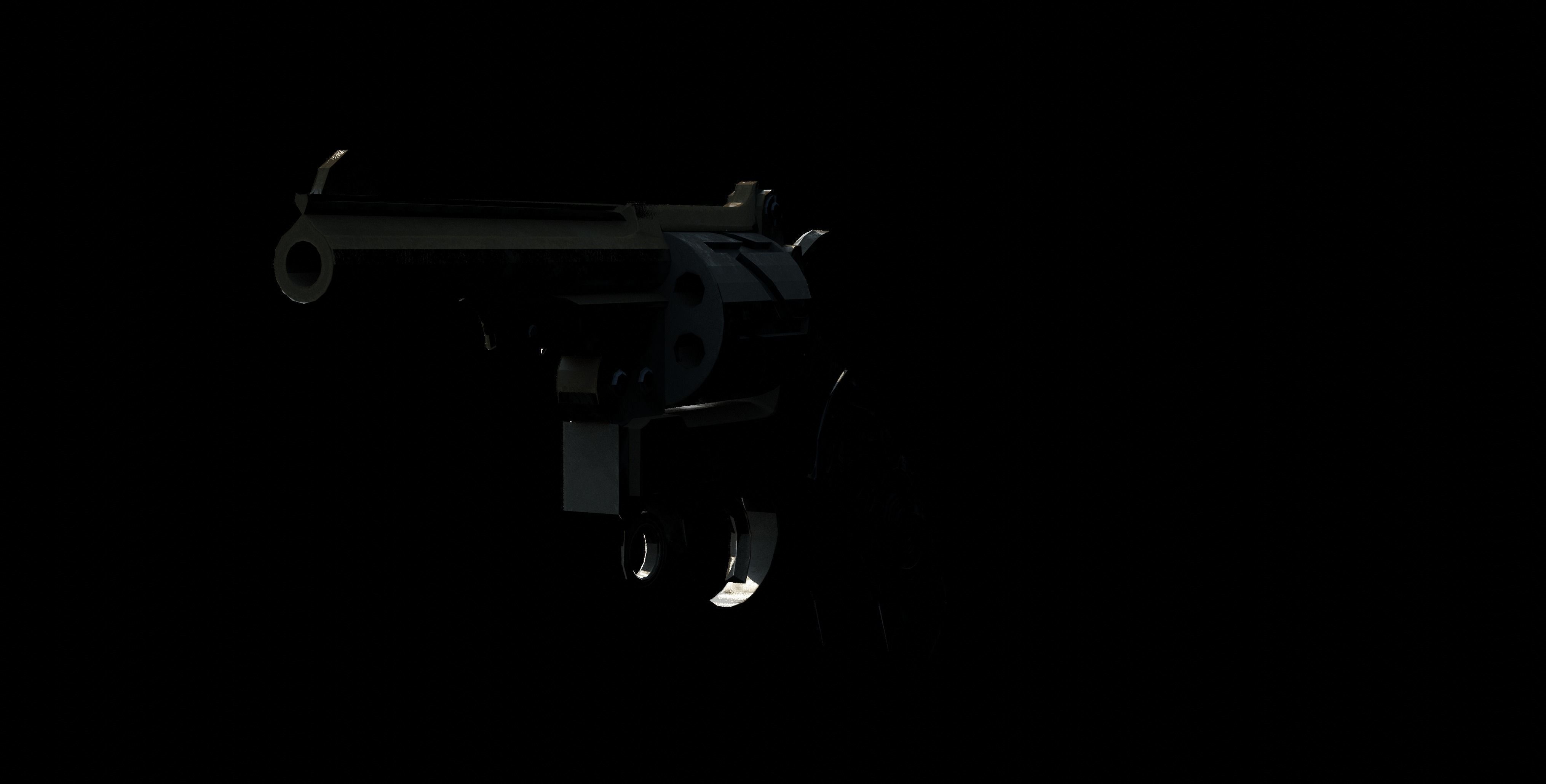 Mouser C78 Low-poly 3D model_2