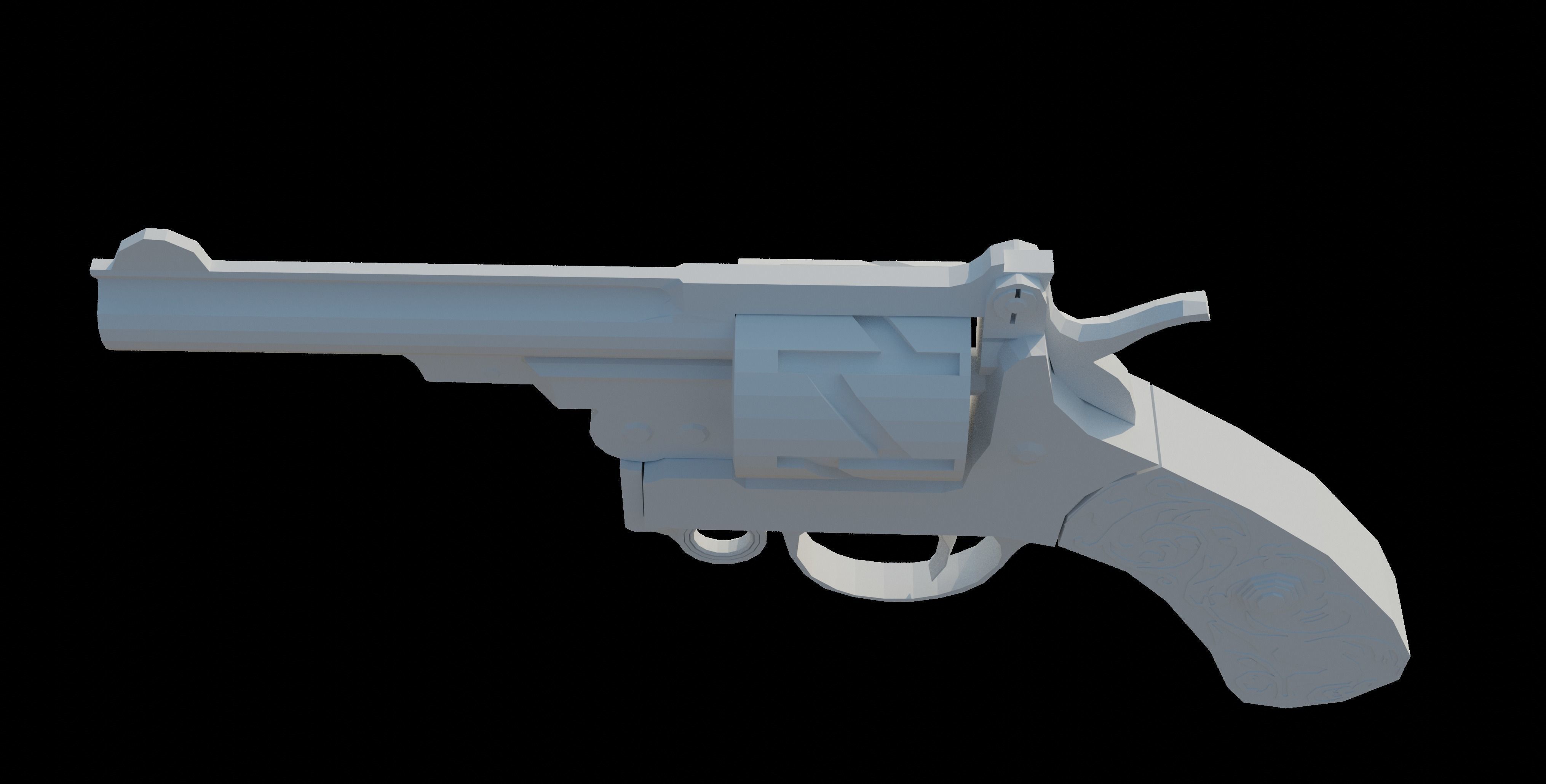 Mouser C78 Low-poly 3D model_26