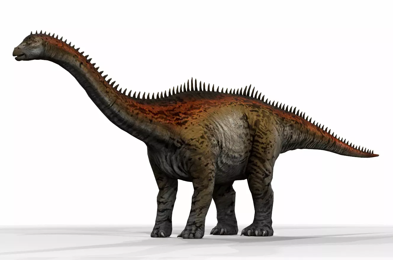 Dinosaur 44 Low-poly 3D model_0
