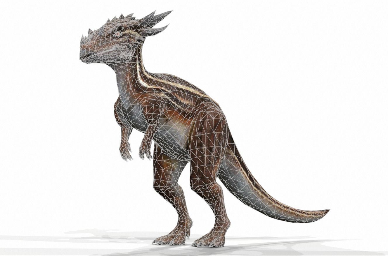 Dinosaur 49 Low-poly 3D model_1