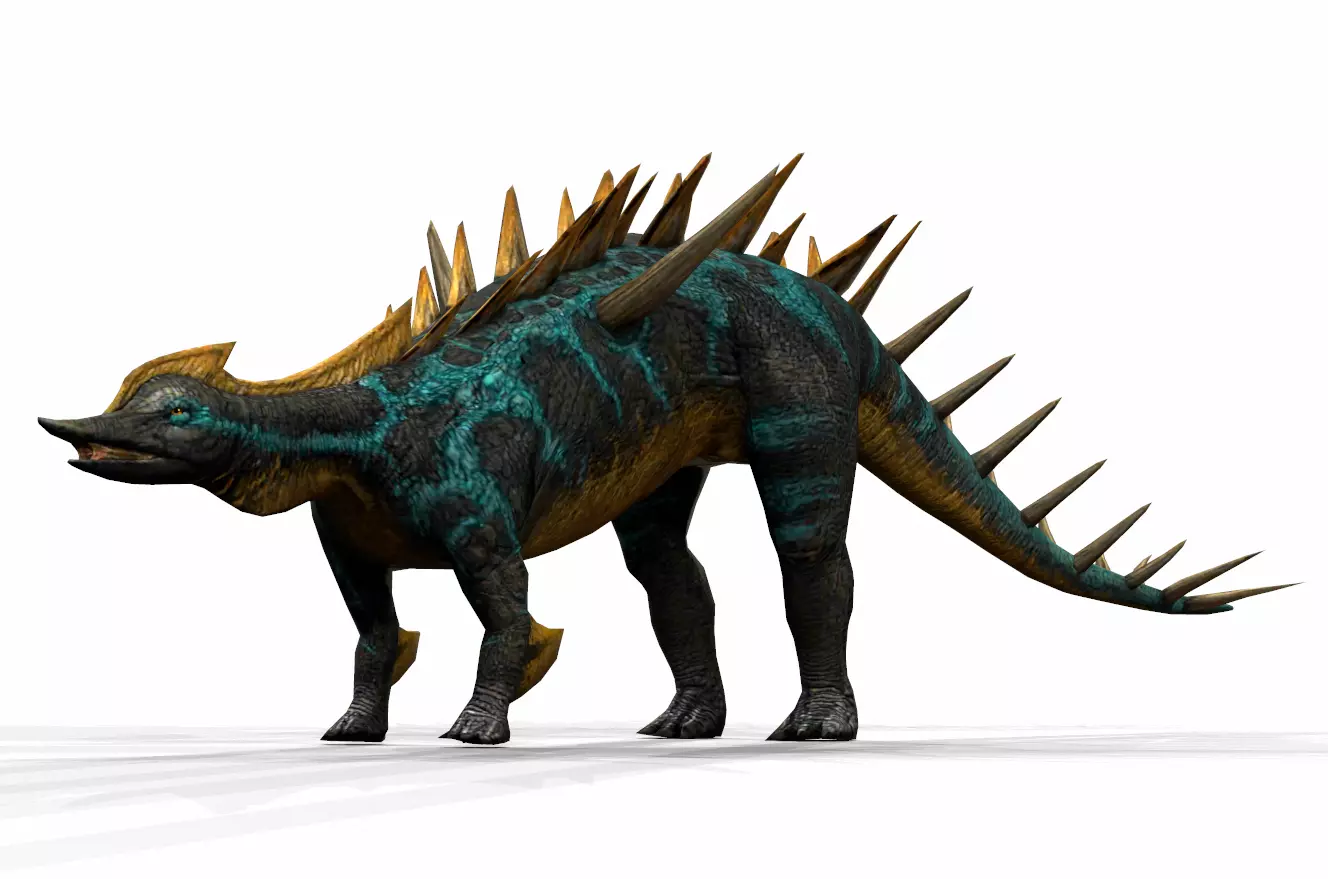 Dinosaur 50 Free low-poly 3D model