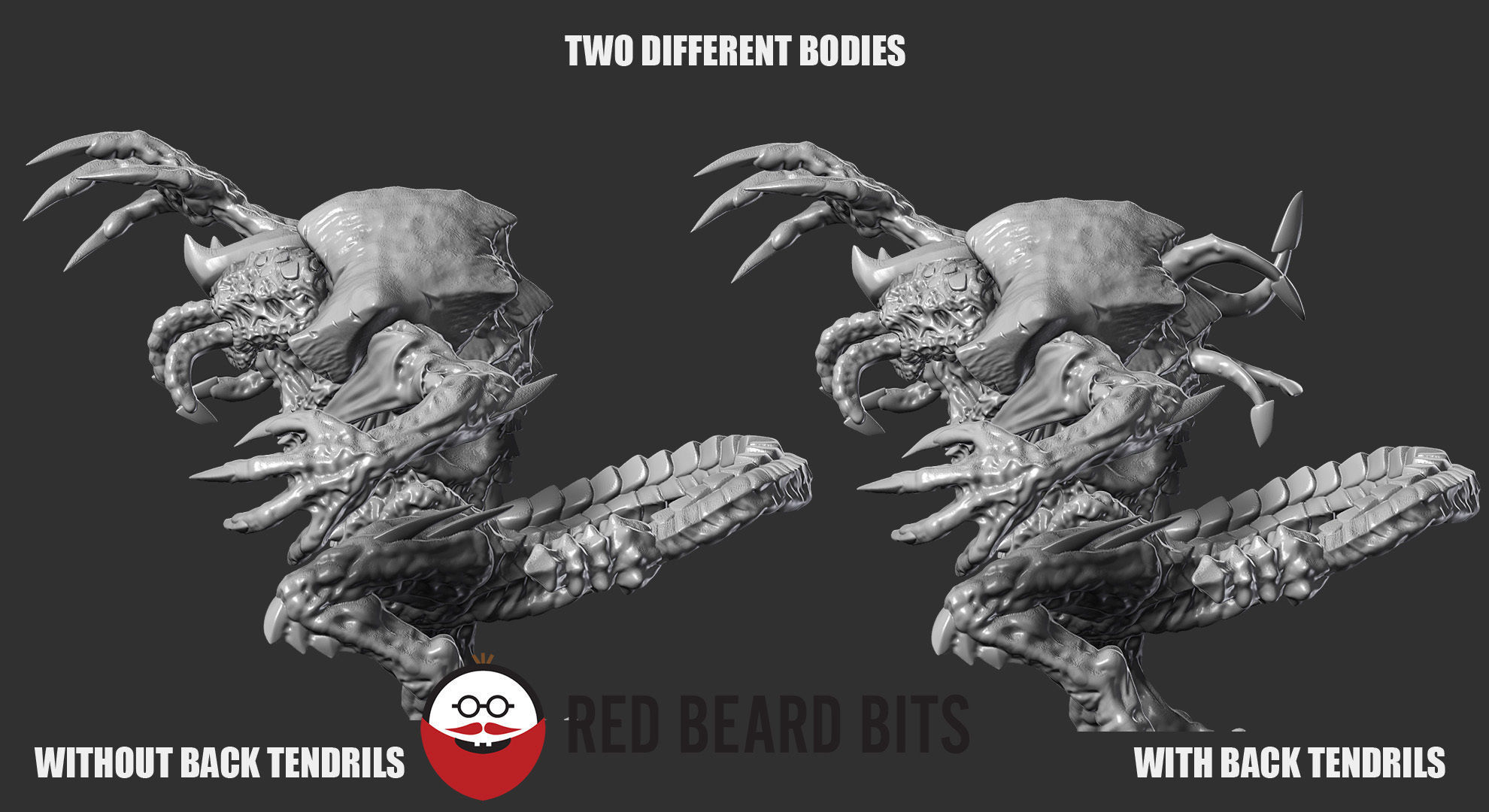 Xenoteras Lurker 3D print model_5