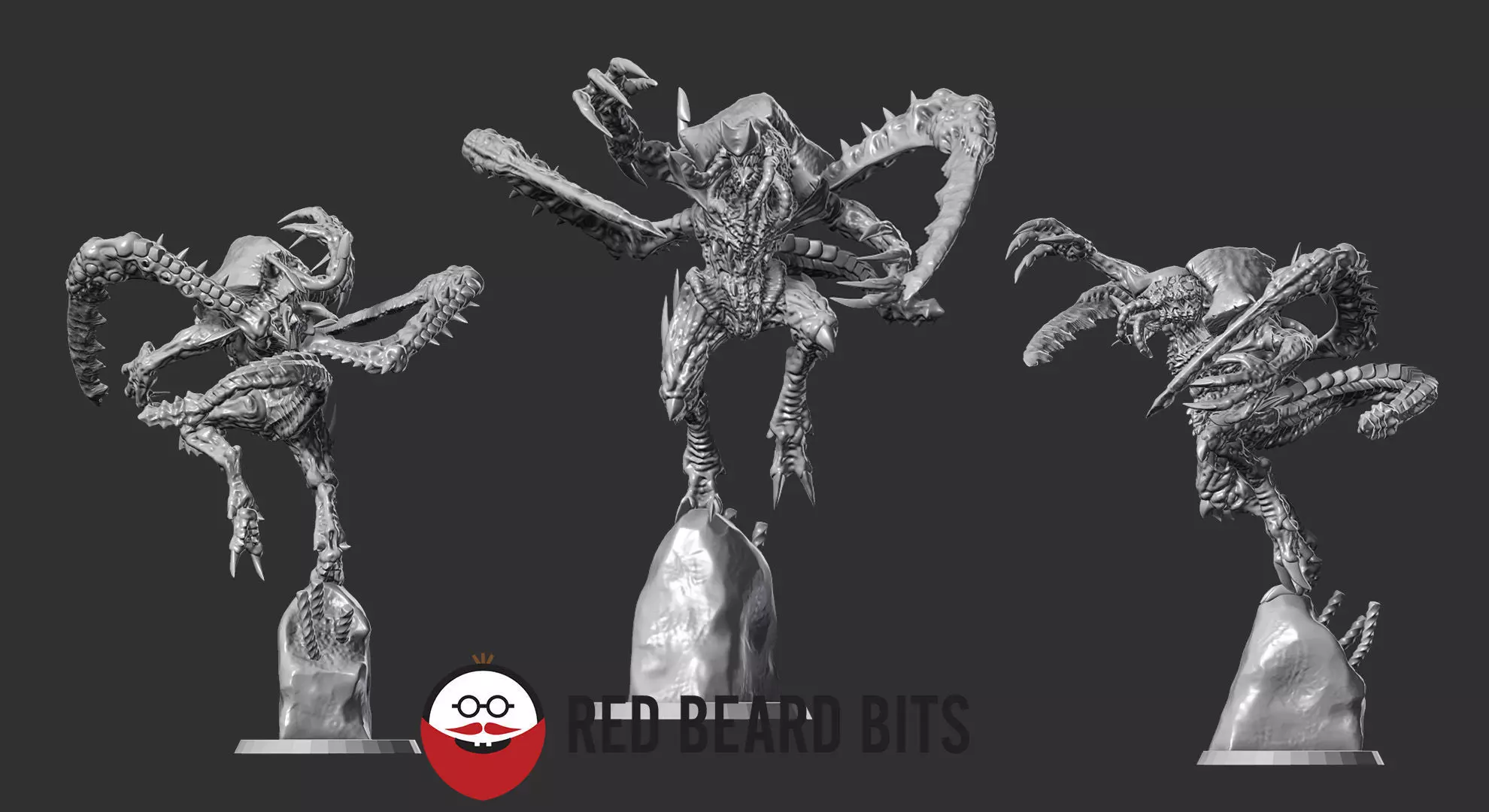 Xenoteras Lurker 3D print model_0