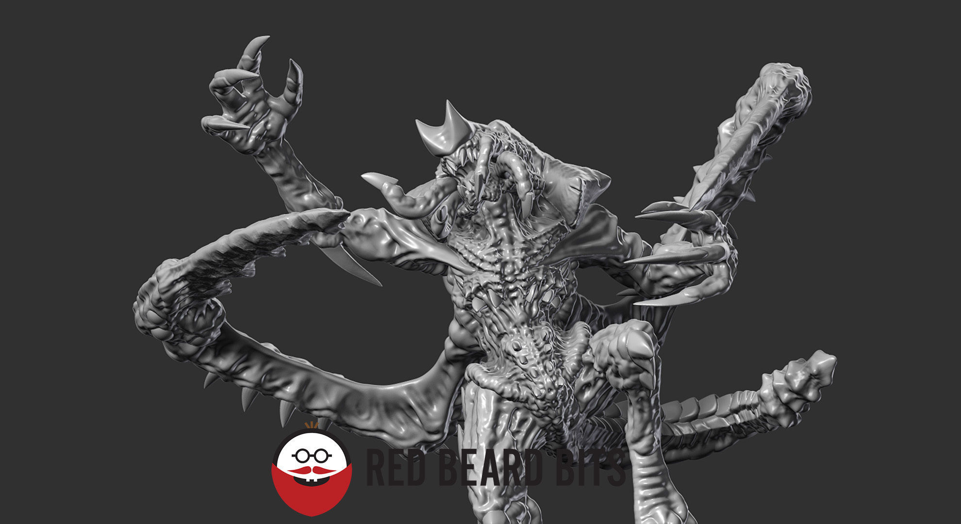 Xenoteras Lurker 3D print model_3