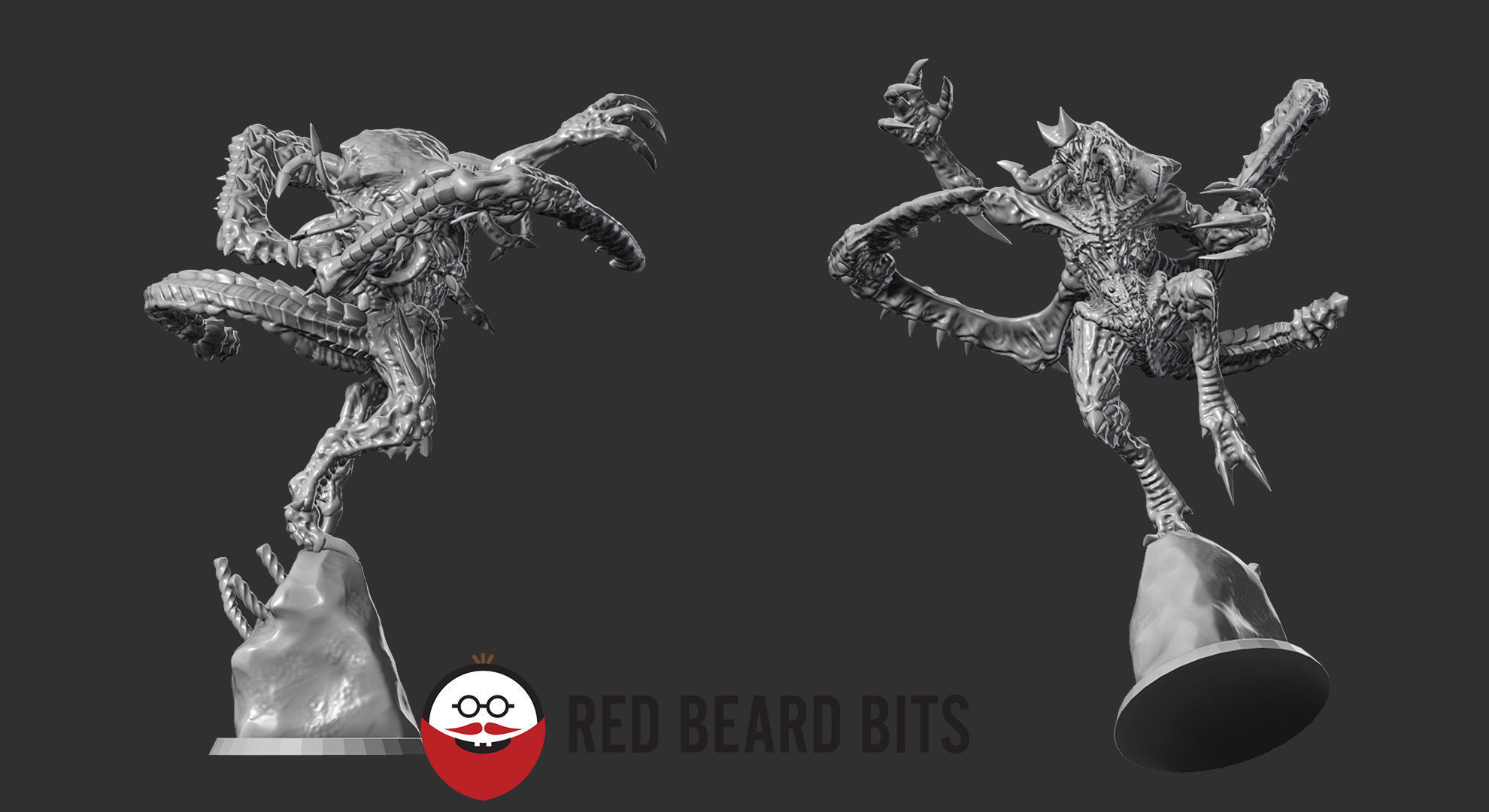 Xenoteras Lurker 3D print model_1