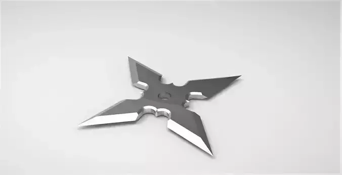 Shuriken metal letter x