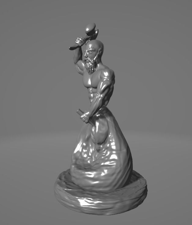 Self Made Man - Bodybuilder 3D print model_2