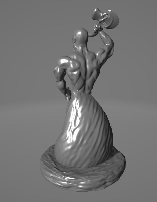 Self Made Man - Bodybuilder 3D print model_3