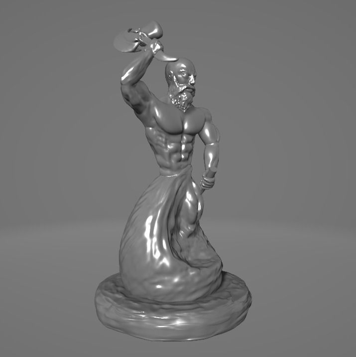 Self Made Man - Bodybuilder 3D print model_5