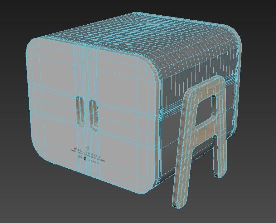 WeelyWally Oslo house and Toscana pet feeder 3D model_20