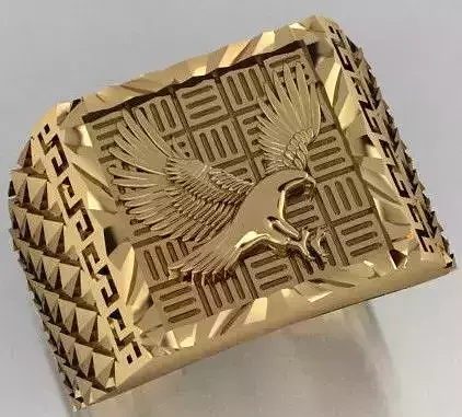  Eagle ring 3D print model