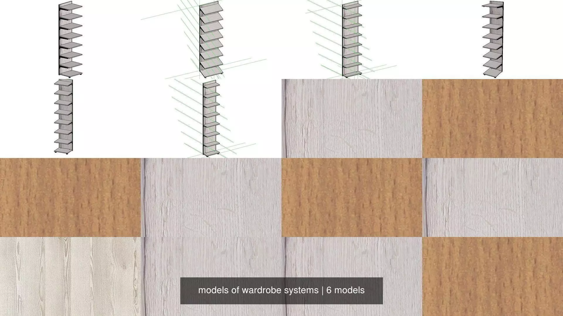 models of wardrobe systems 3D Model Collection_1