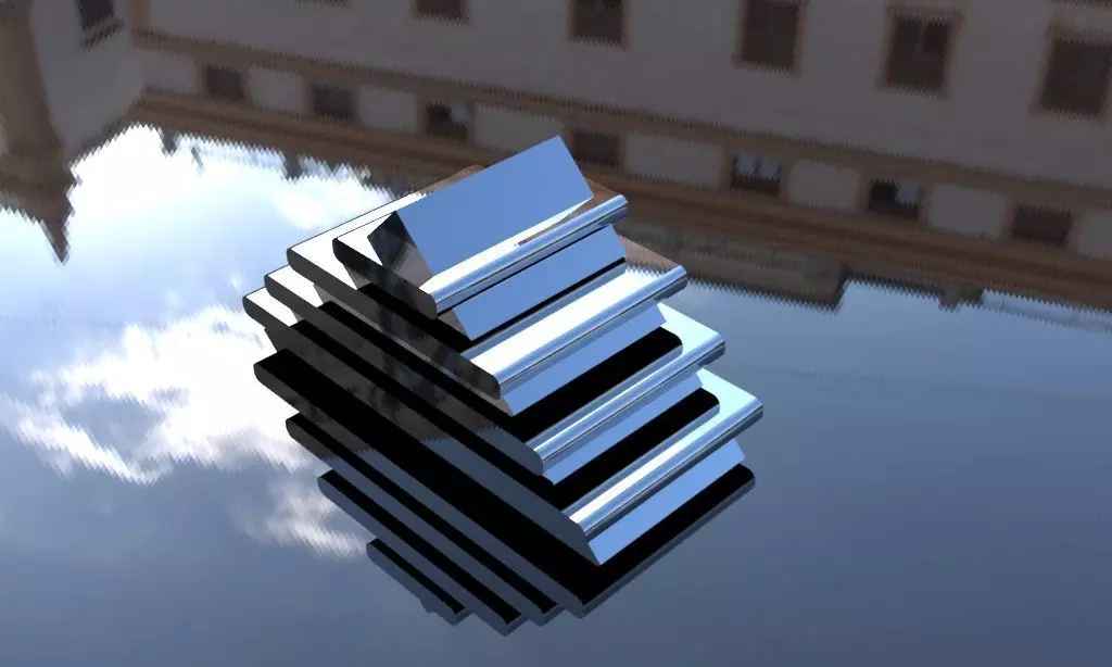 PYRAMID ORNAMENT 3D model