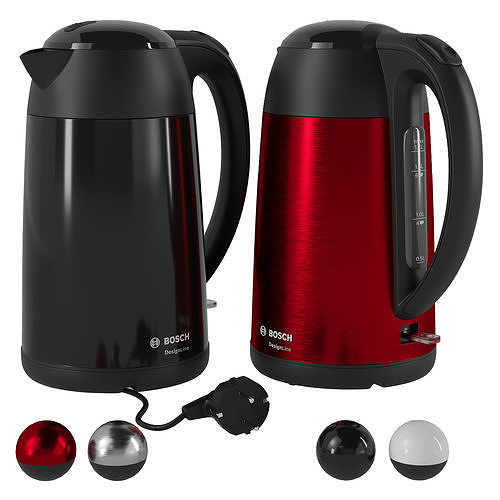 Electric kettle Bosch 3D model