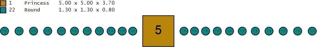 10052 diamond engagement ring set gold 3D print model_7