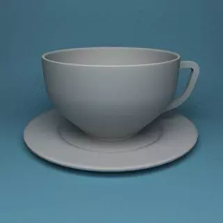 Utensil Cofee Cup Free 3D model