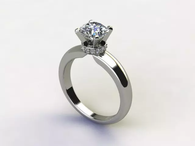 10060 diamond engagement ring 3D print model_0