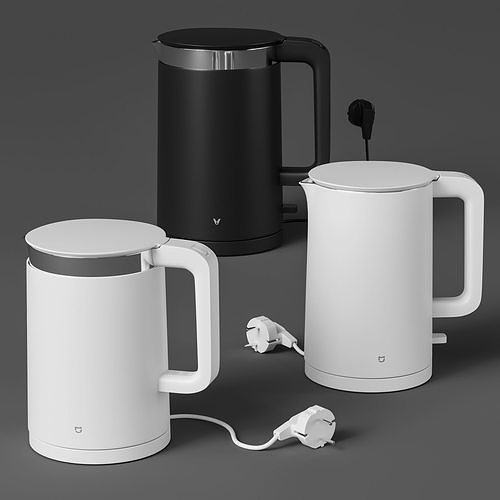 Xiaomi electric kettle set 3D model