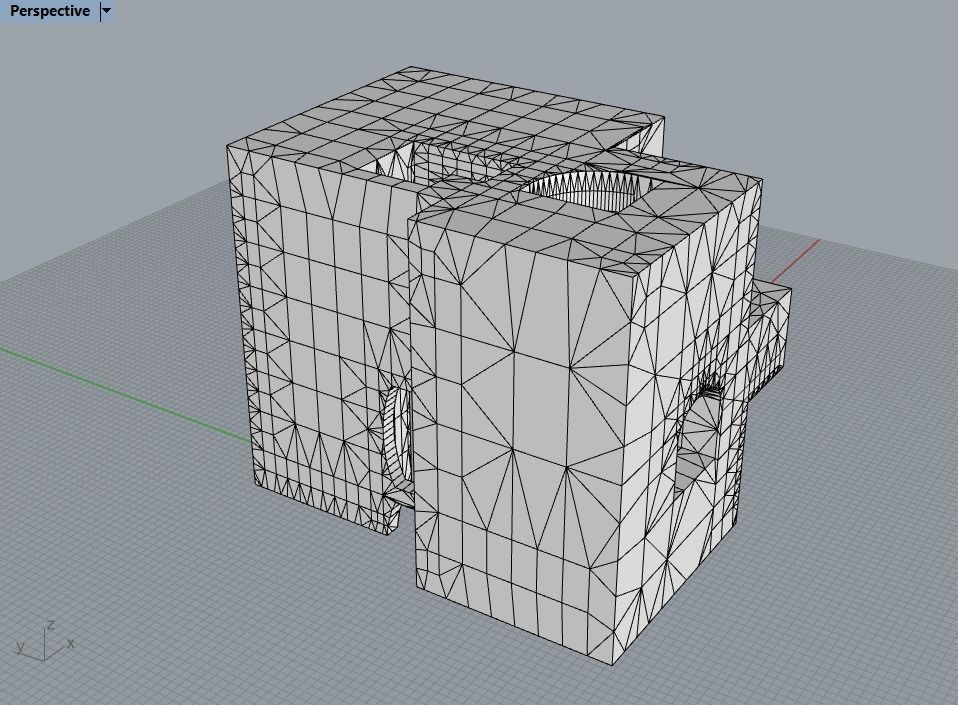 M C Escher Relativity 3D model_7