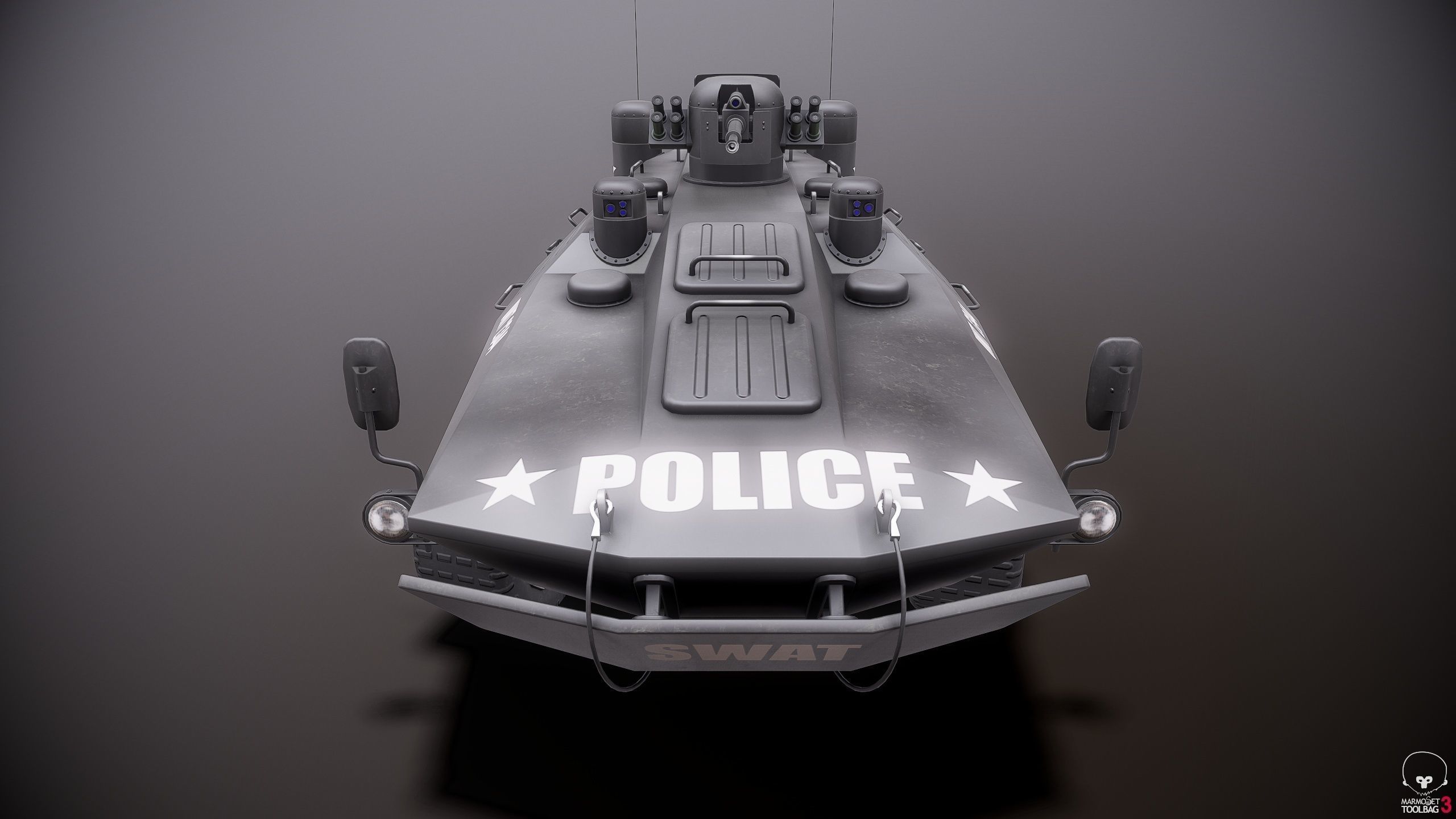 SWAT APC 3D model_11