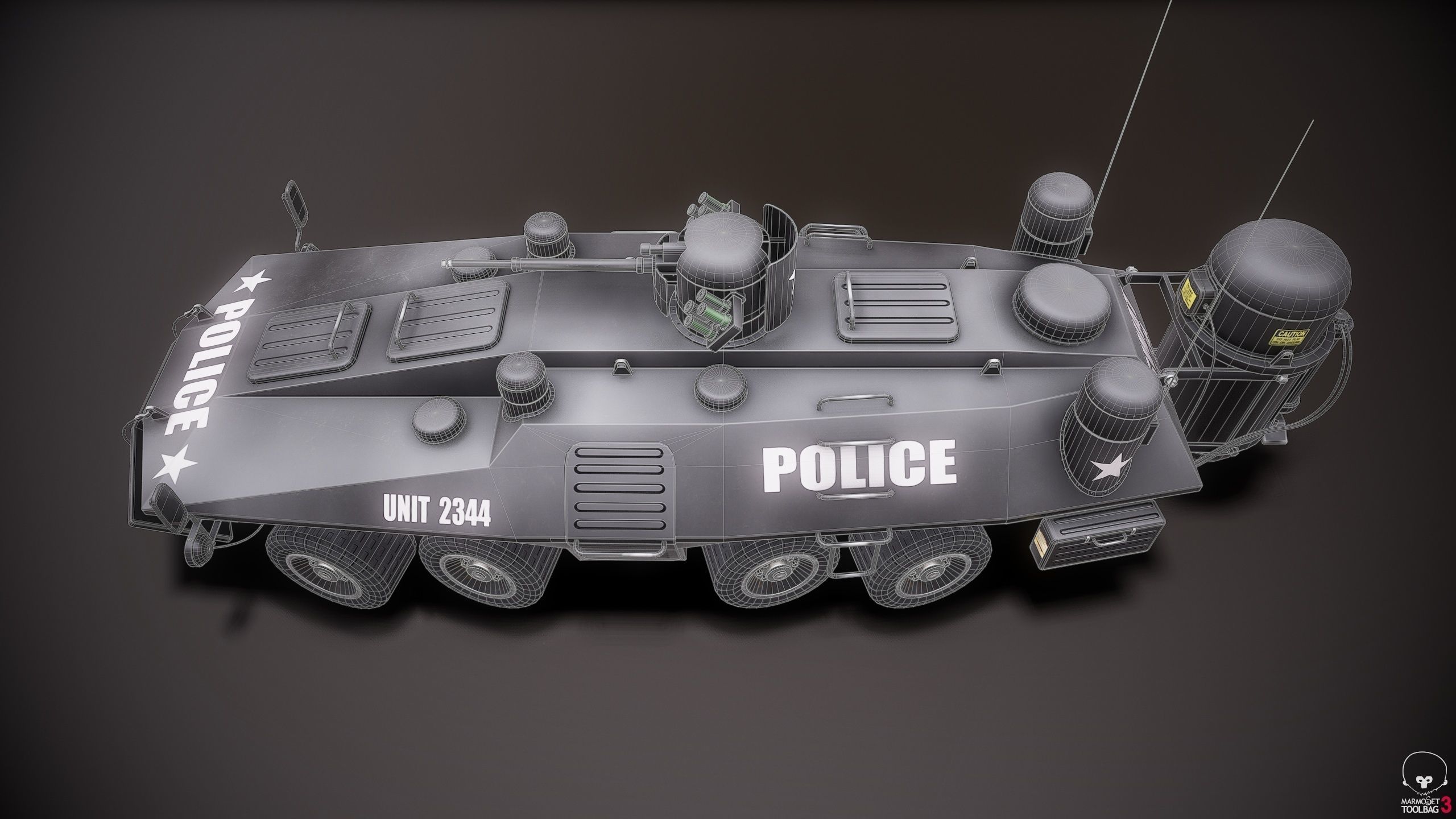 SWAT APC 3D model_20